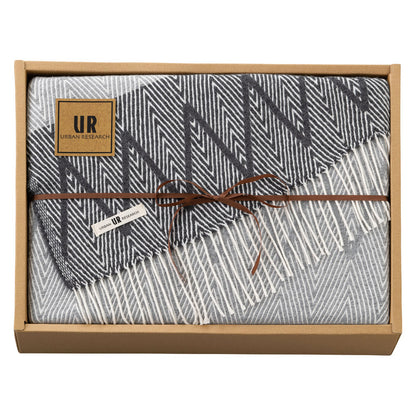 URBAN RESEARCH Tokyo Crafted Pure Cotton Lounge Blanket