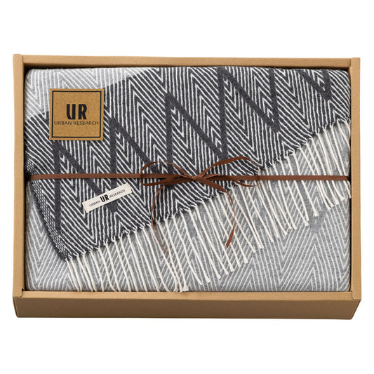 URBAN RESEARCH Tokyo Crafted Pure Cotton Lounge Blanket