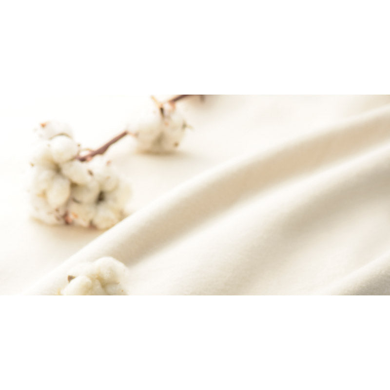 Pure Organic Cotton Breathing Woven Blanket - Artisanal Wooden Gift Box Edition
