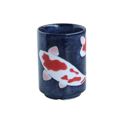 "Nishikigoi" Japanese Koi Carp Sushi Yunomi Tea Cup